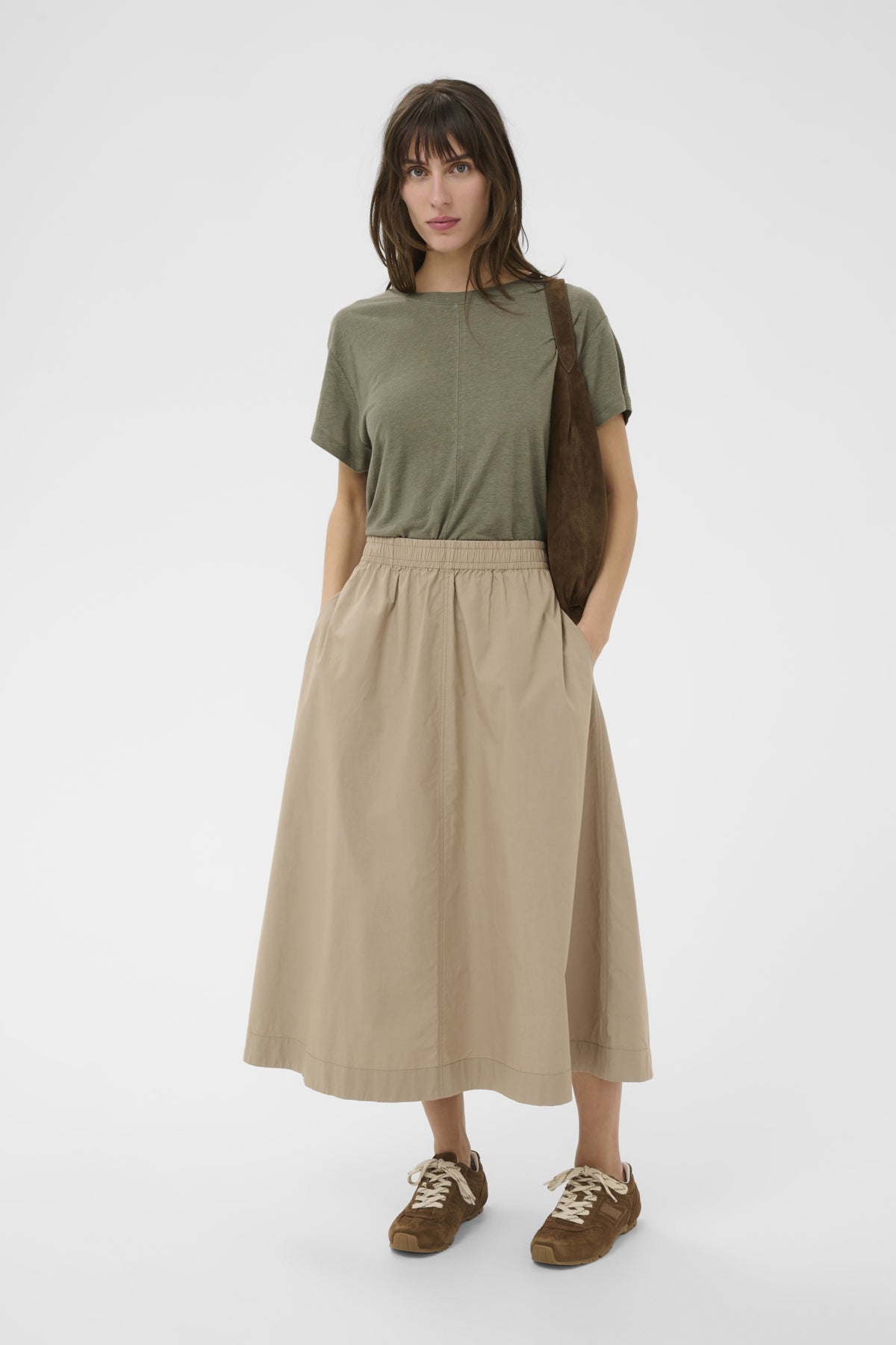 Part Two - Asmina Skirt - Silver Mink