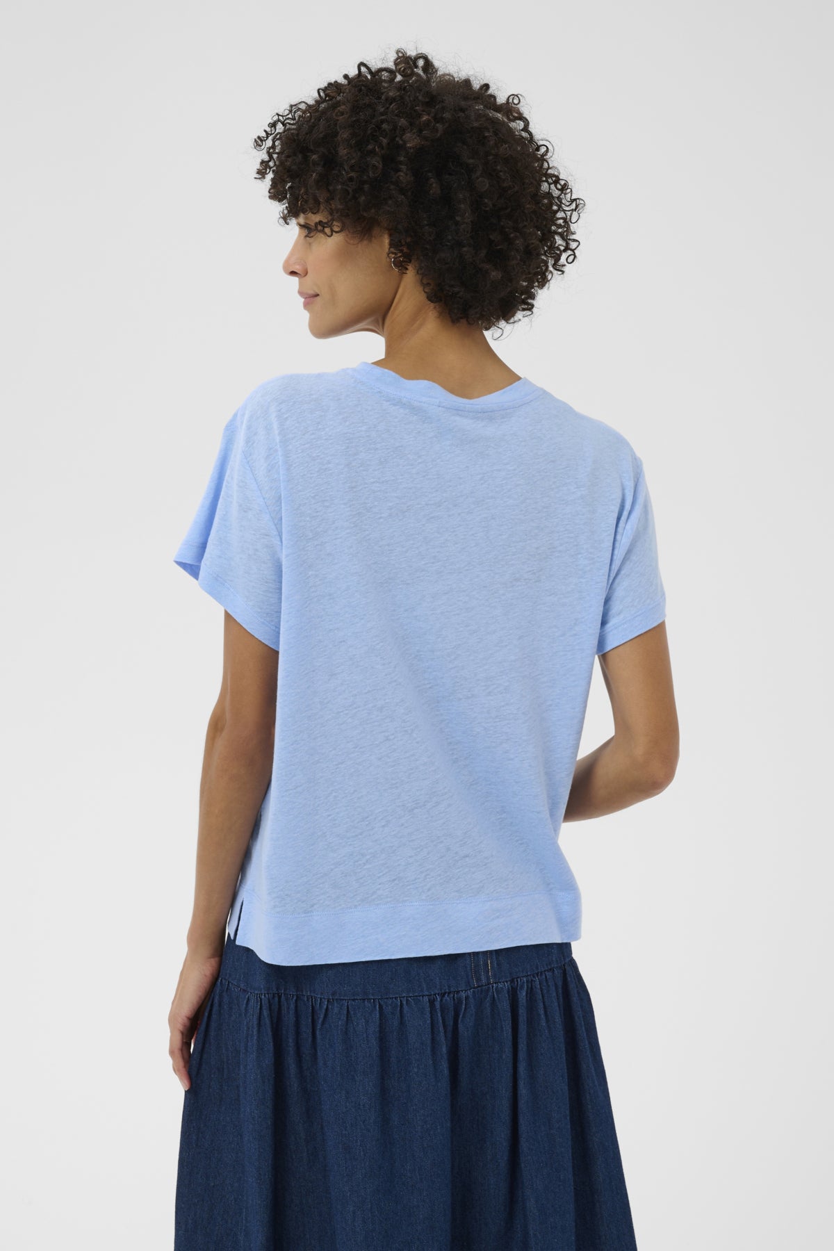 Part Two - Anemona Linen T-Shirt -