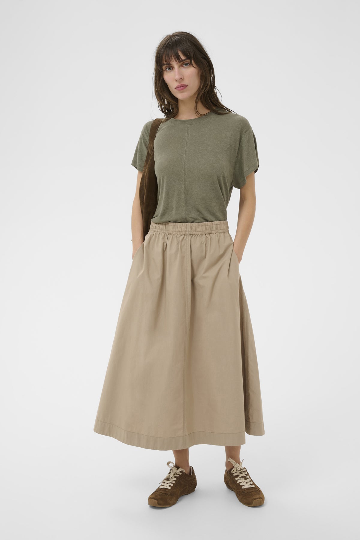 Part Two - Anemona Linen T-Shirt -