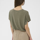 Part Two - Anemona Linen T-Shirt -