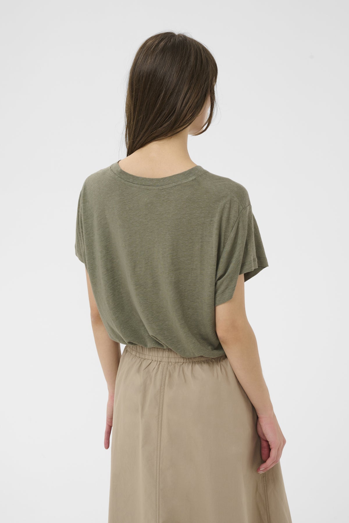 Part Two - Anemona Linen T-Shirt -