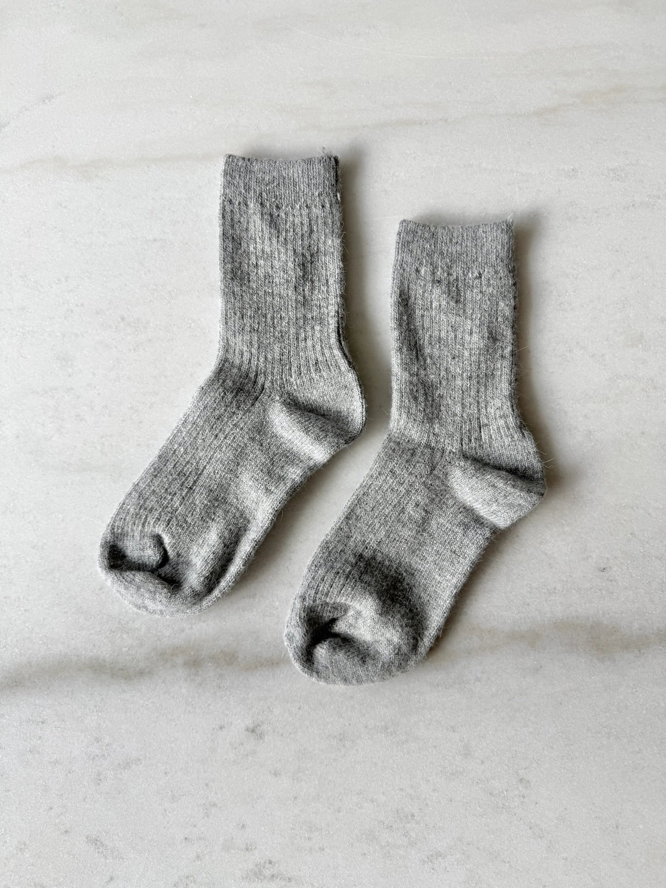 Billy Bamboo - Iceland Wool Sock – Grey Melange -