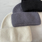 Royal Angora Beanie – Black