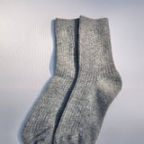 Billy Bamboo - Iceland Wool Sock – Grey Melange -