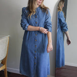 Retro Denim Dress