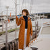 Mernini - Full Length Raincoat - Caramel