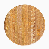 Larch Wood - Round Cutting Board -
