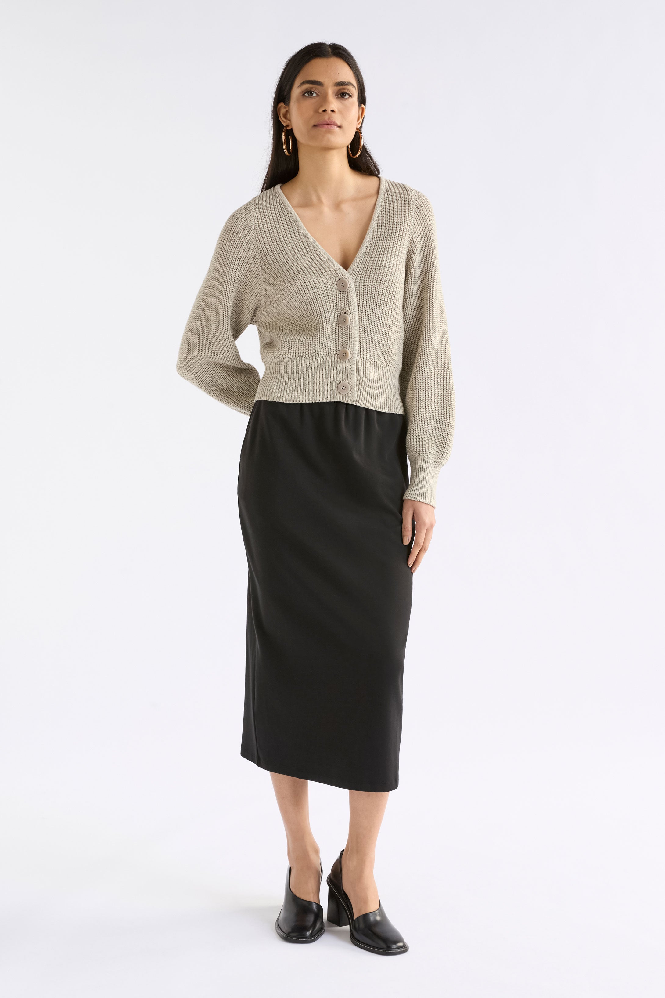 ELK - Saari Organic Cotton Cardigan -