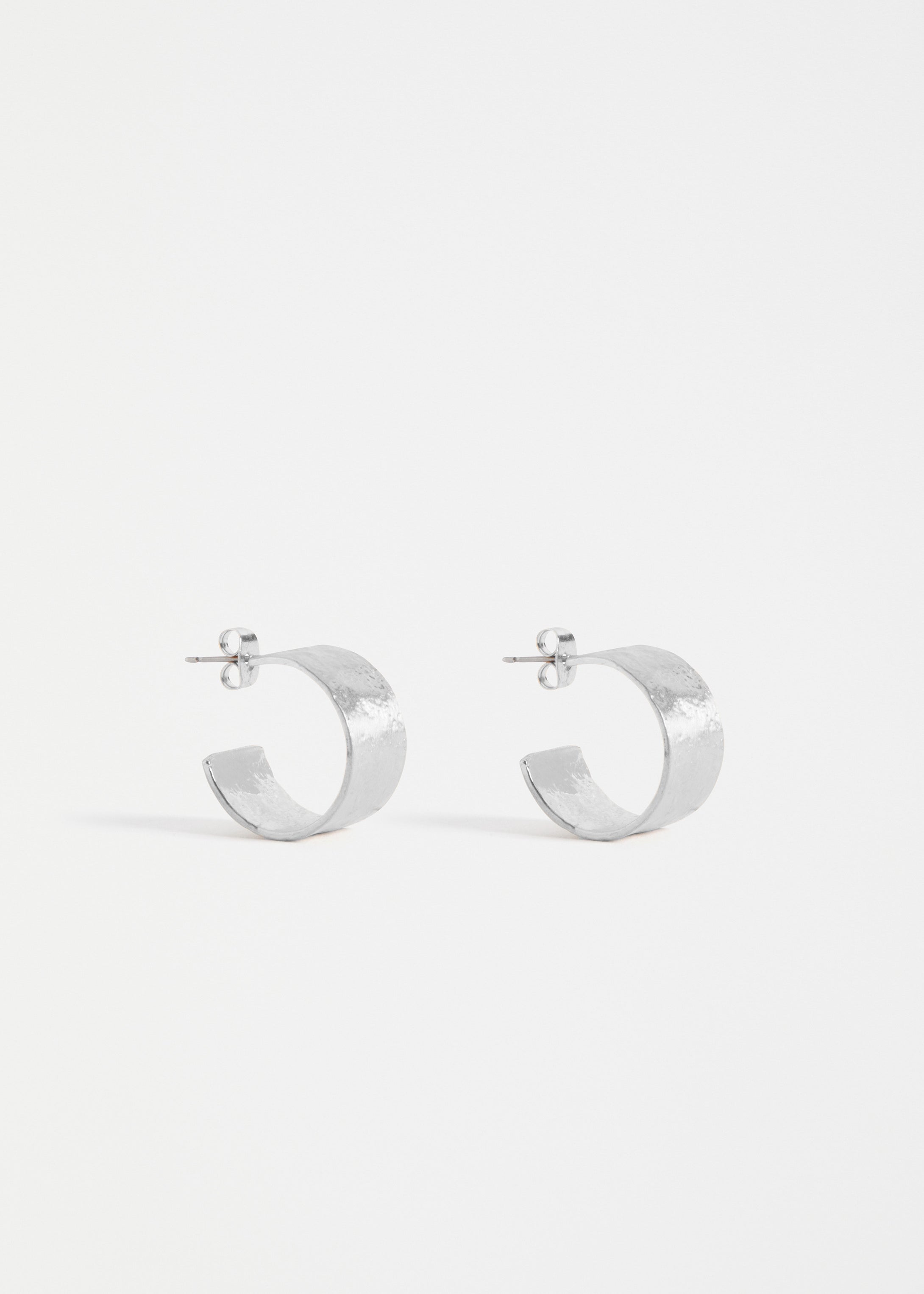 ELK - Gild Hoop Earring – Silver -