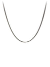 Oxidized Fine Curb Chain 22"-Pyrrha-Sattva Boutique