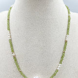 Saskia de Vries - Maris Strand Necklace – Gold/Peridot -