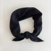 Billy Bamboo - Fuzzy Wool Cravat Scarf – Black -