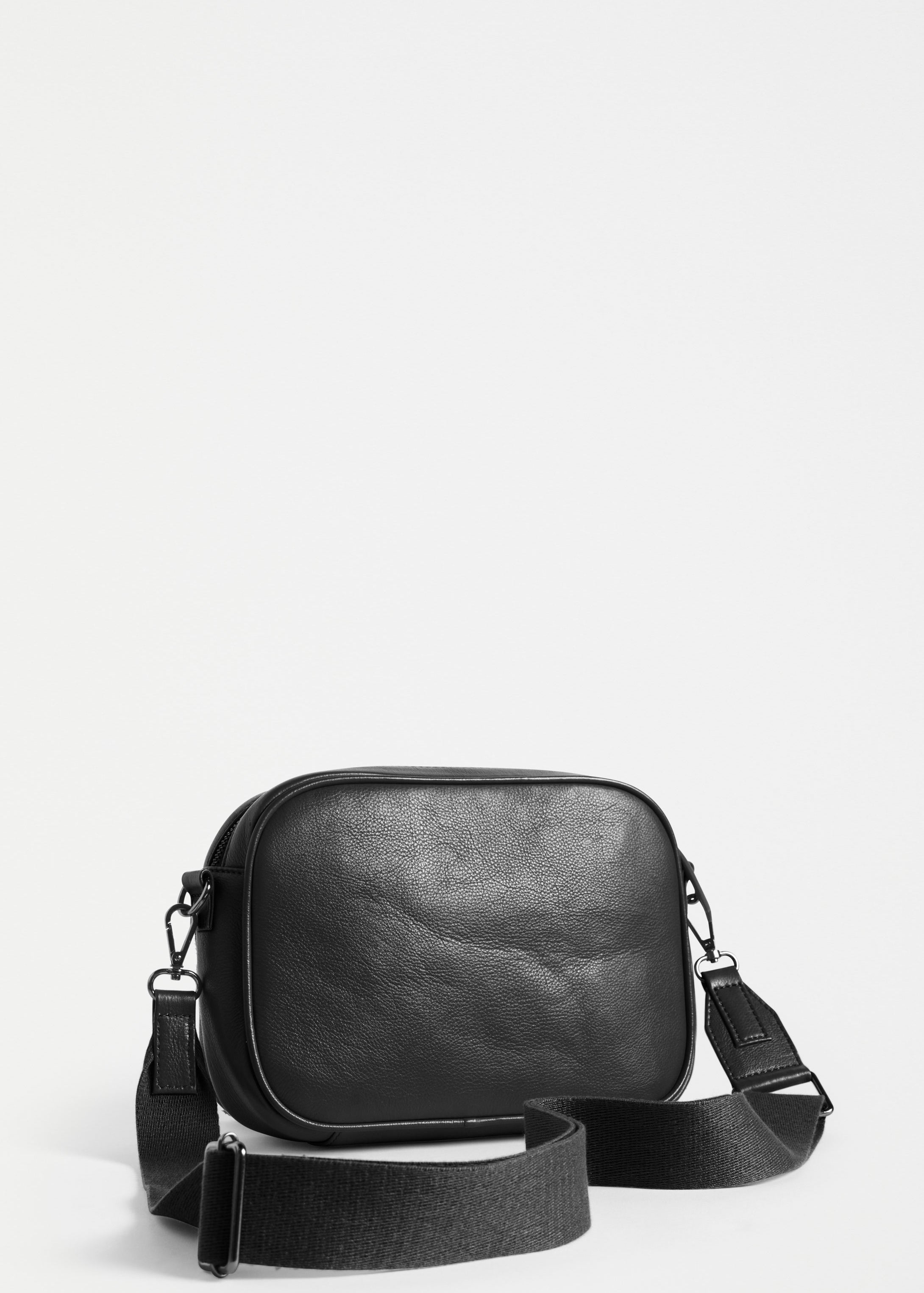 ELK Leather - Kassel Leather Crossbody – Bag Black -