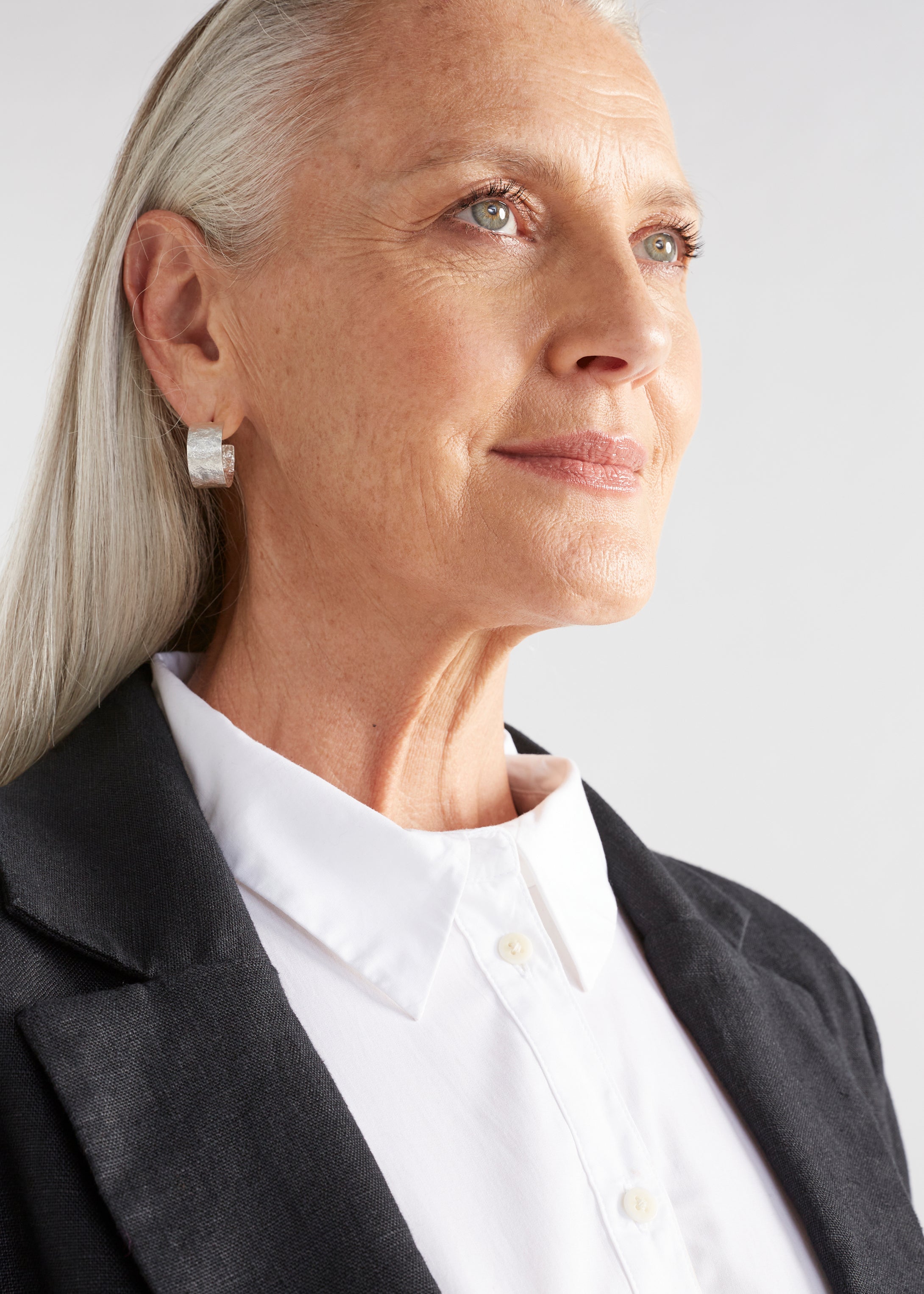 ELK - Gild Hoop Earring – Silver -