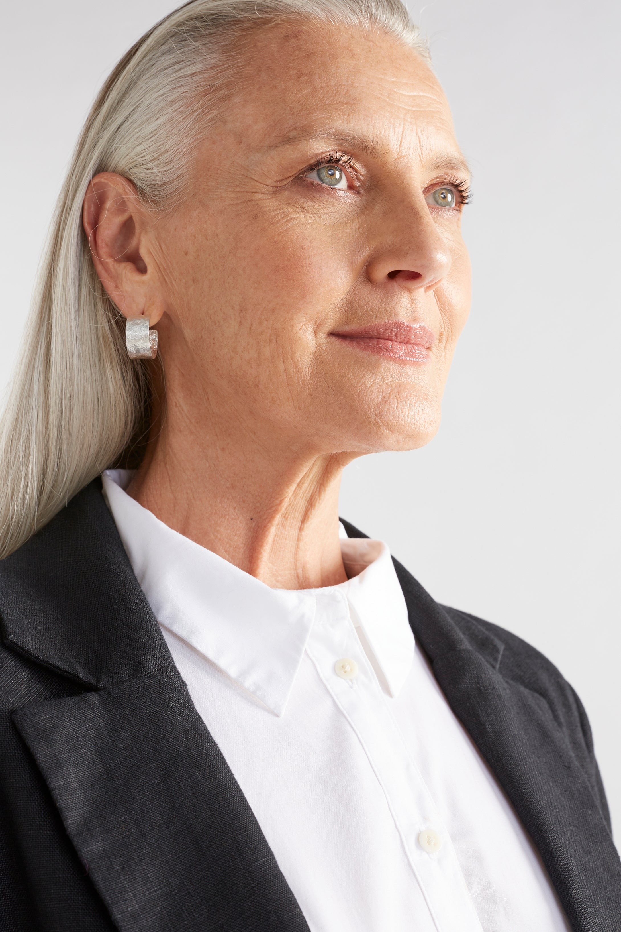 ELK - Gild Hoop Earring – Silver -