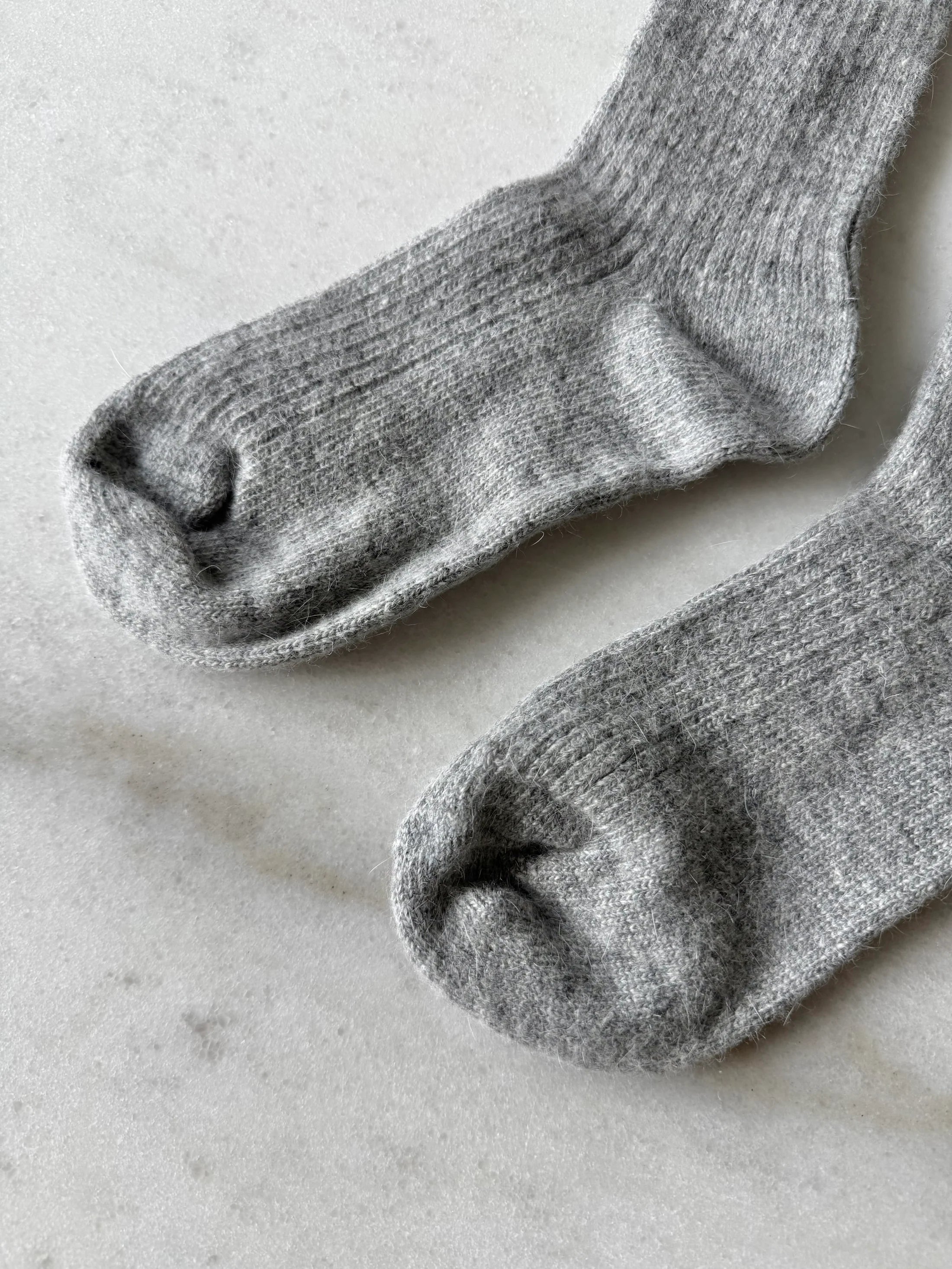 Billy Bamboo - Iceland Wool Sock – Grey Melange -