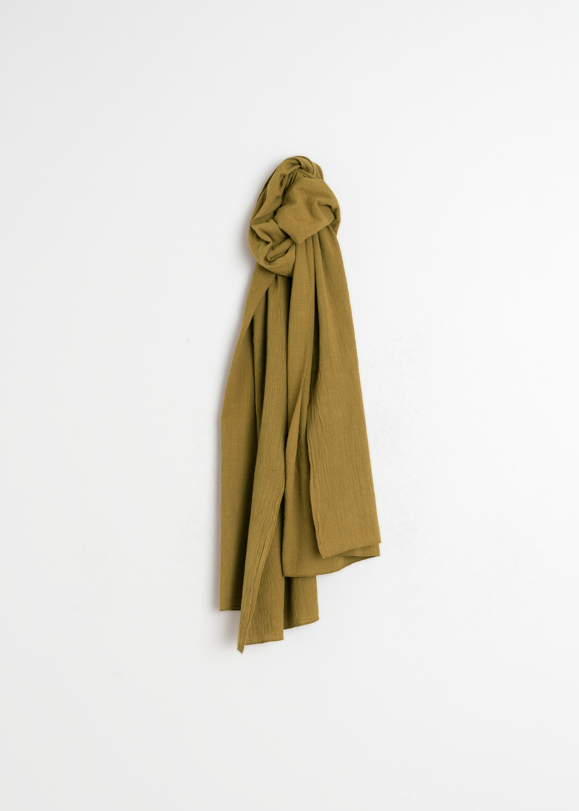Indi & Cold - Organic Cotton Shawl – Khaki -