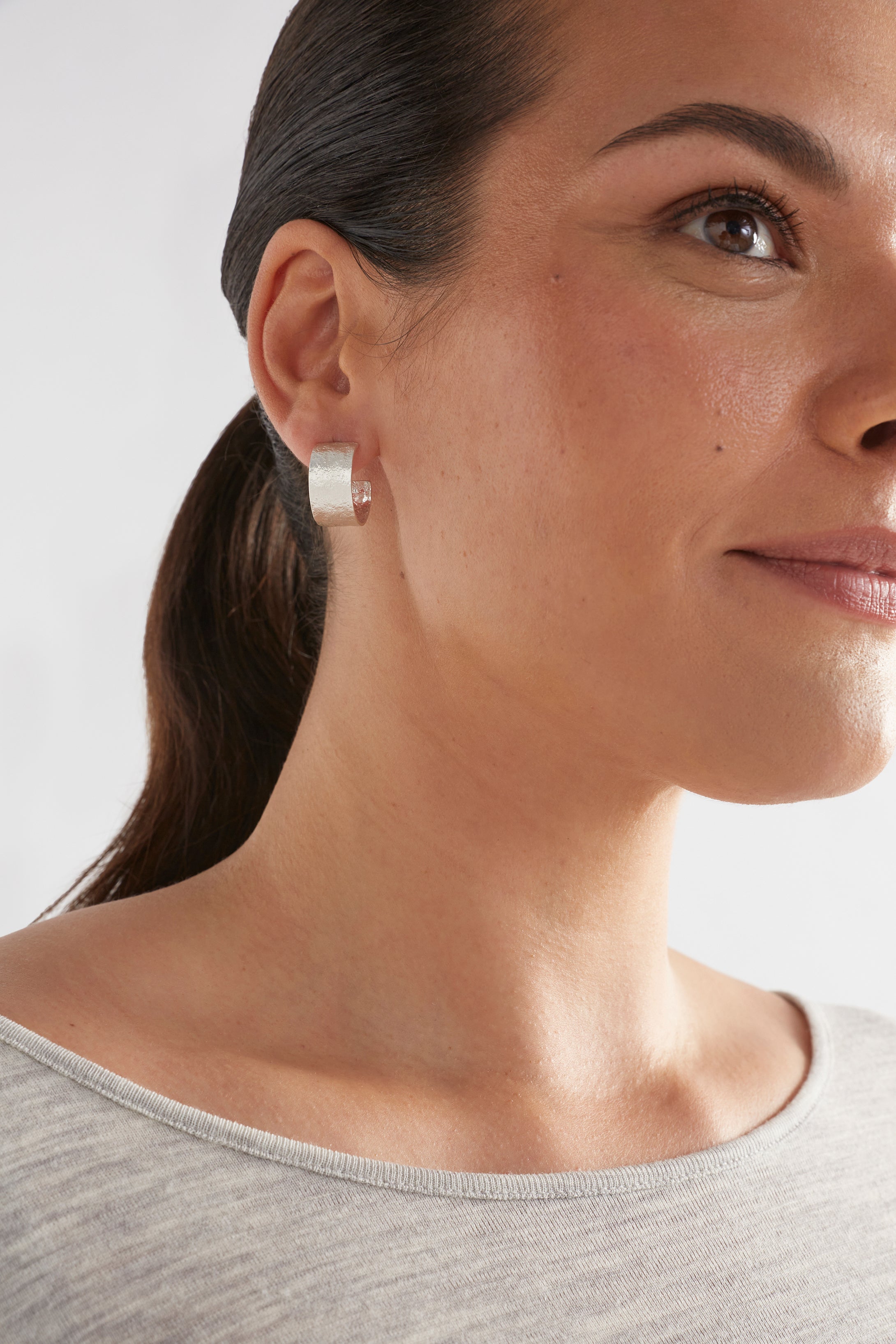 ELK - Gild Hoop Earring – Silver -