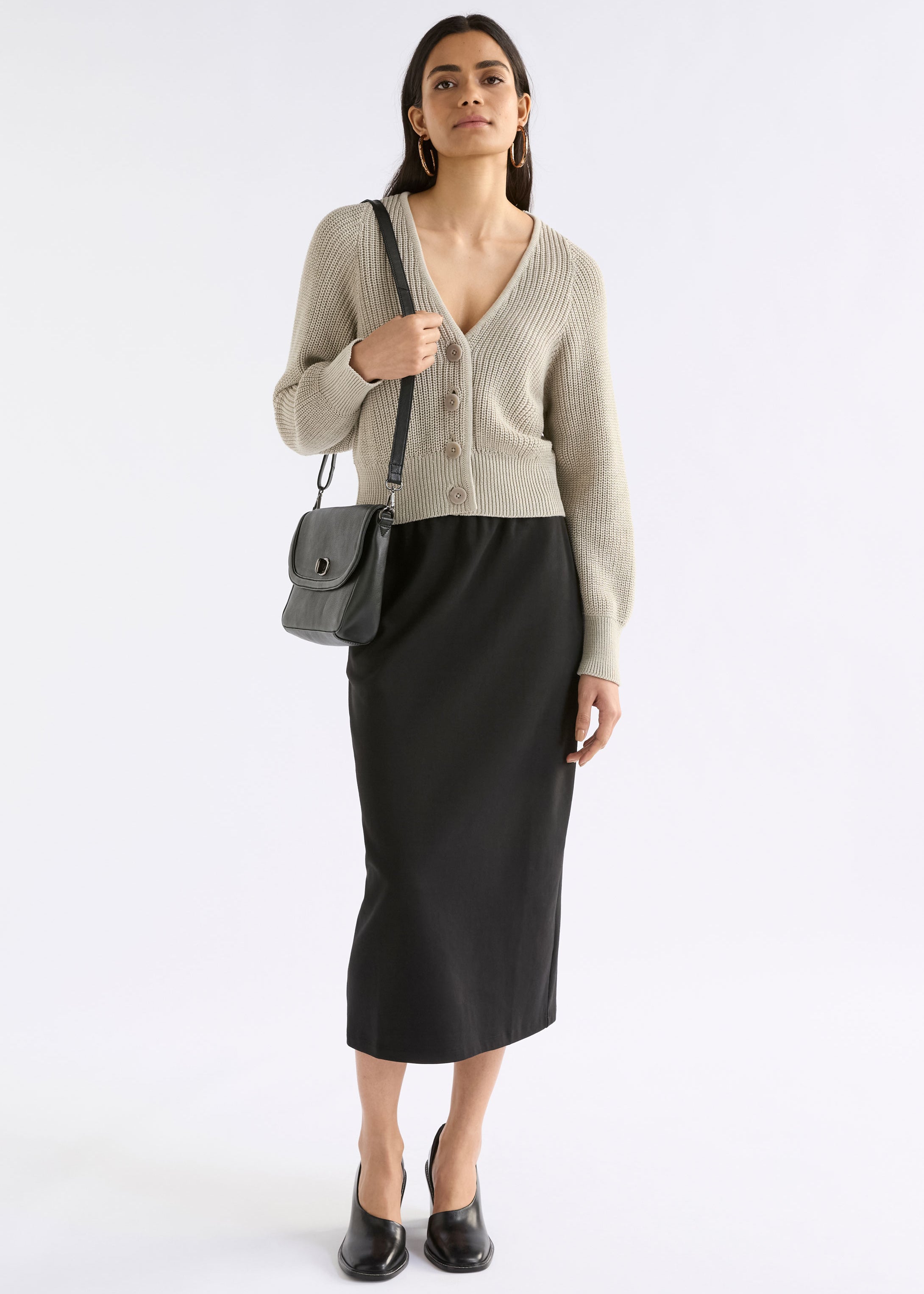 ELK - Saari Organic Cotton Cardigan -