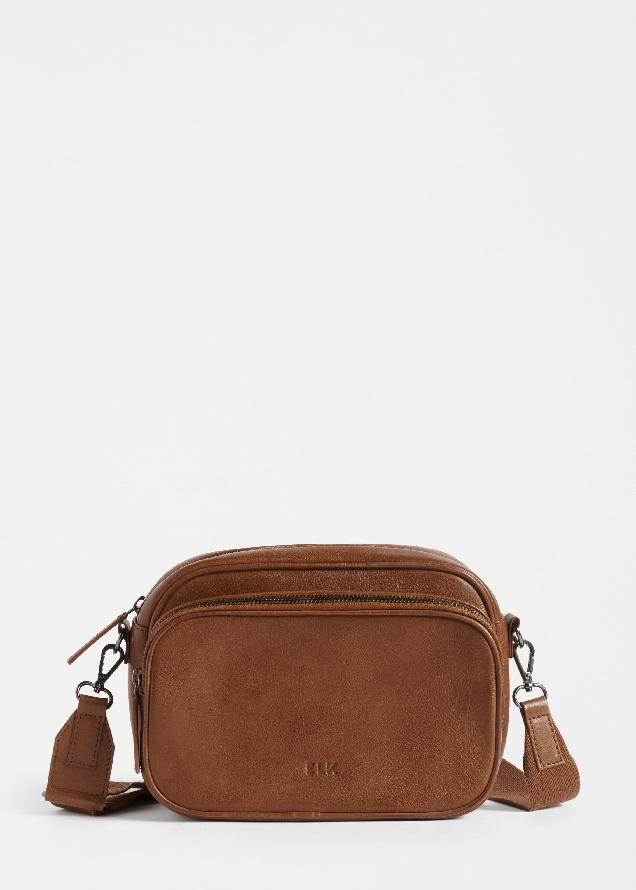 ELK Leather - Kassel Leather Crossbody Bag – Tan -
