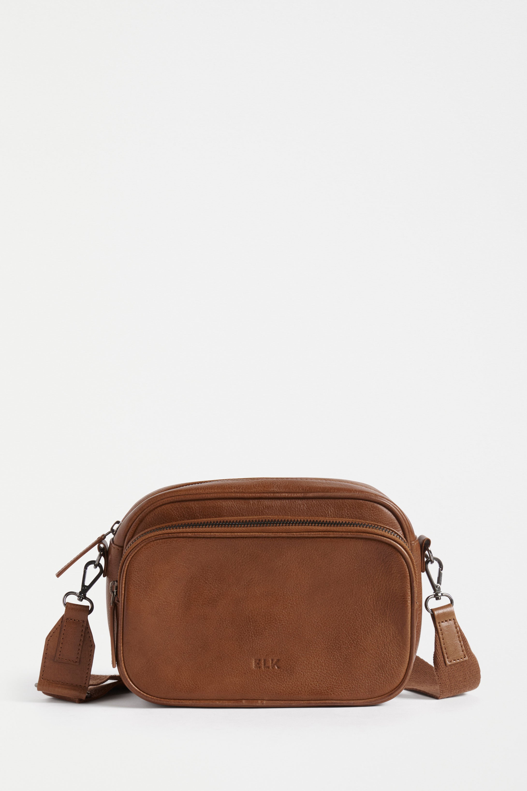 ELK Leather - Kassel Leather Crossbody Bag – Tan -