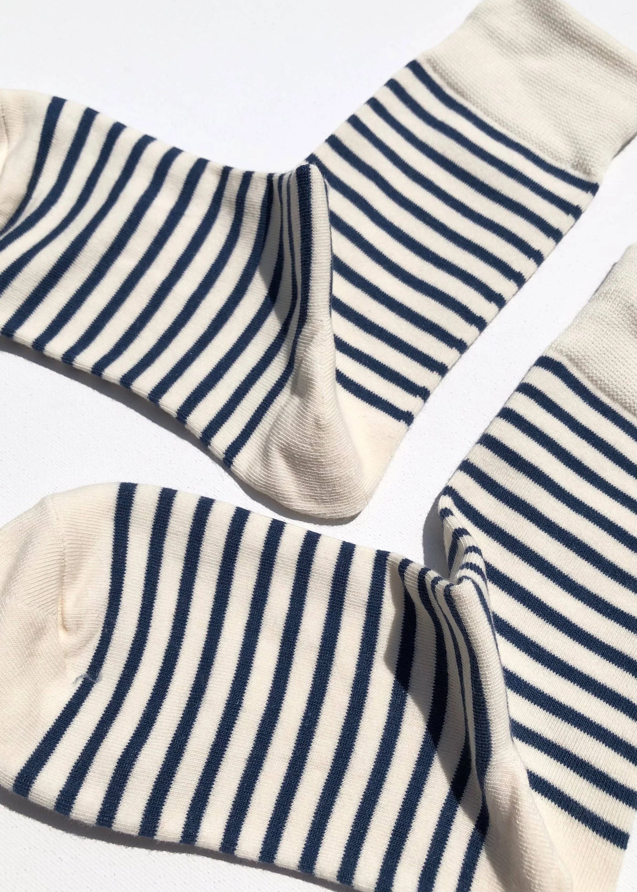 Billy Bamboo - Colour Stripe Socks – Navy -
