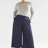 ELK - Wide Leg Culottes - Midnight