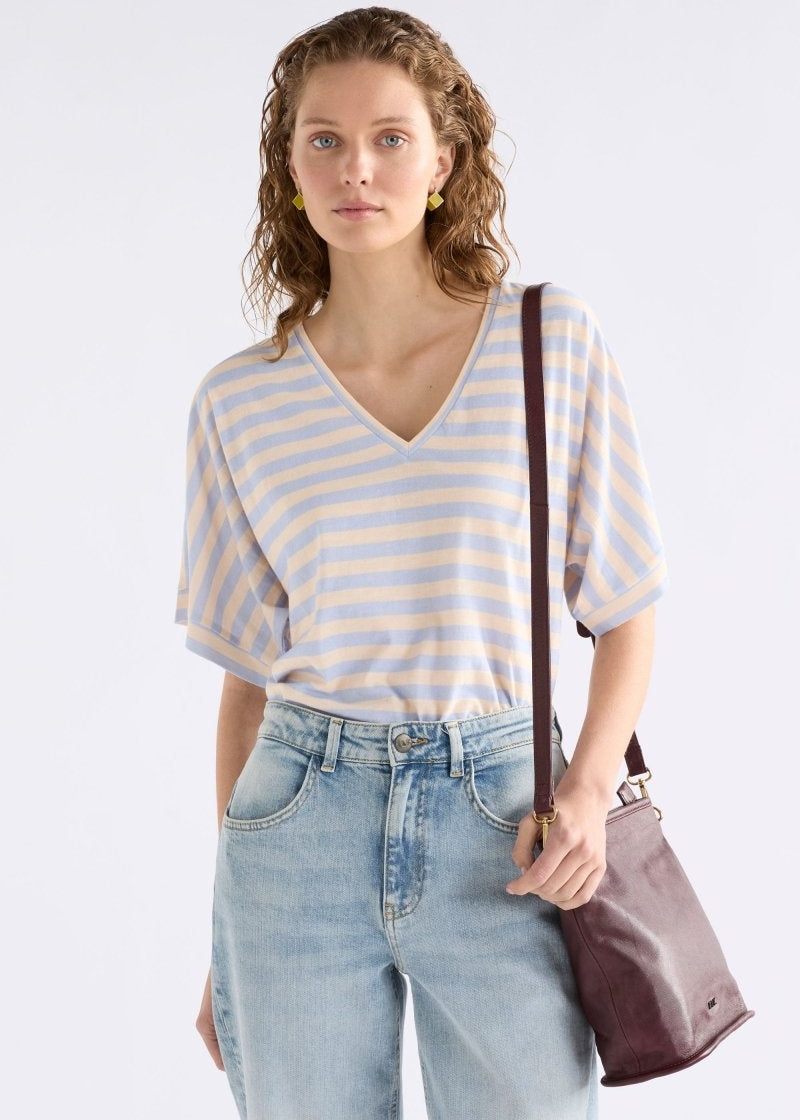 ELK - Seter T-Shirt - Pearl Blue Natural