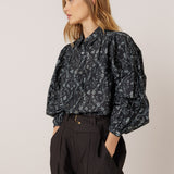Indi & Cold - Vintage Print Shirt -