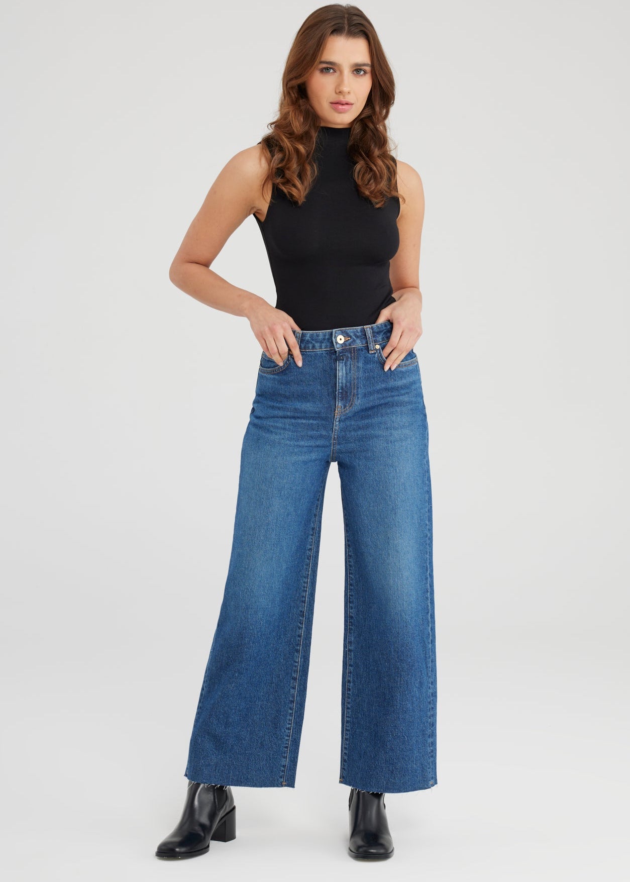 Cup of Joe - Aura Wide Leg Jean -