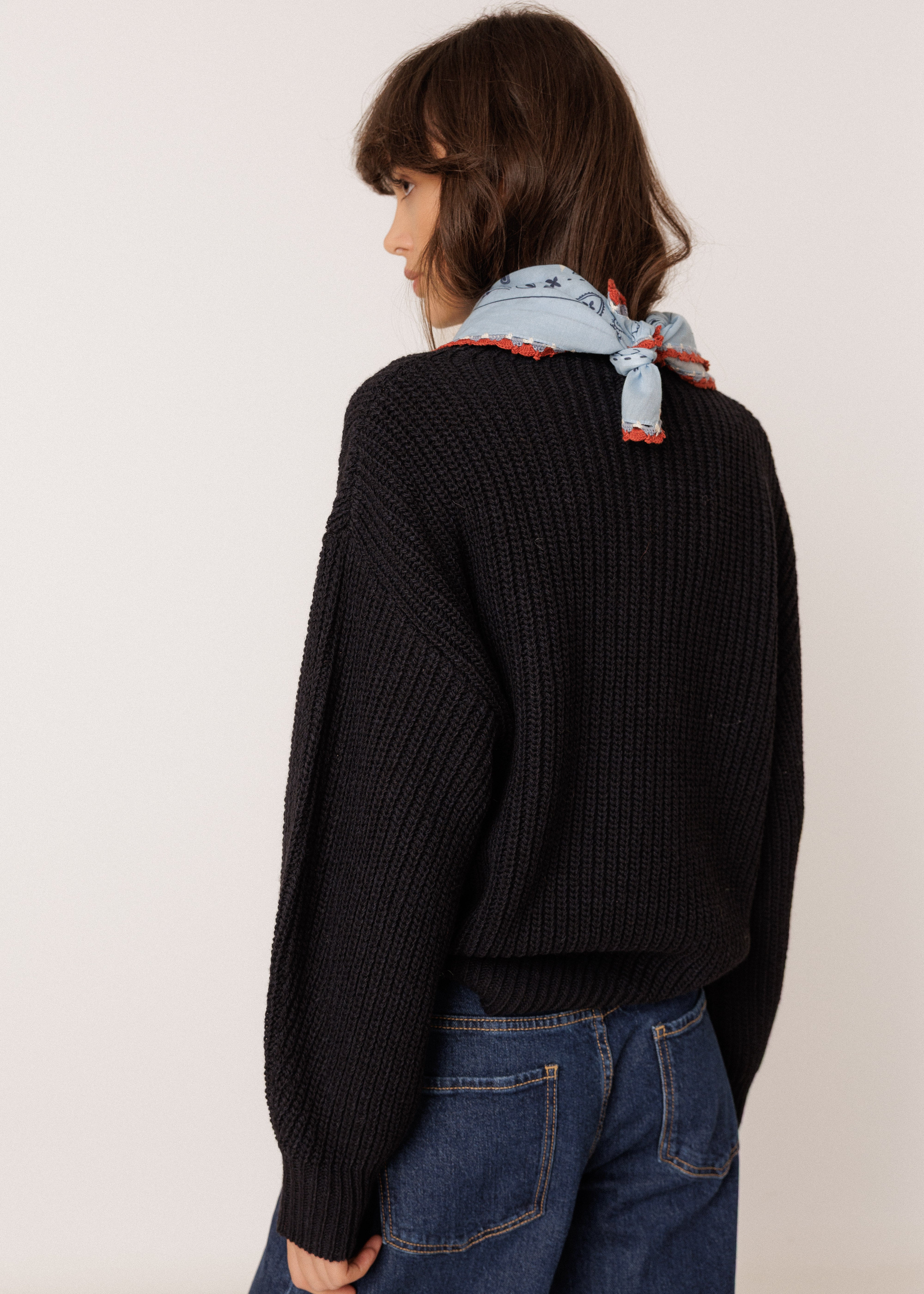Indi & Cold - Indi&Cold Maxi-Ribbed Sweater -