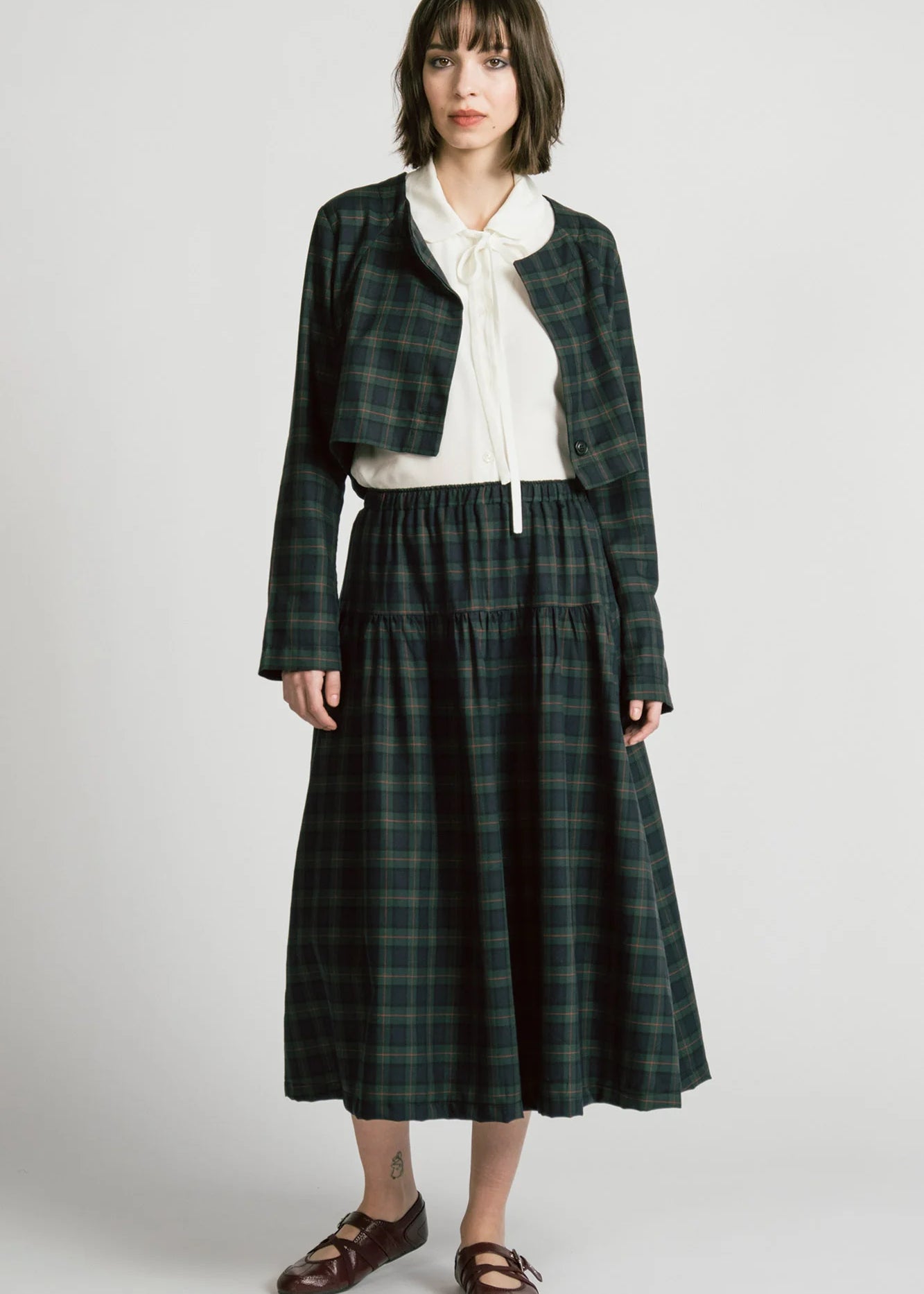 Allison Wonderland - Pegasus Skirt - Plaid
