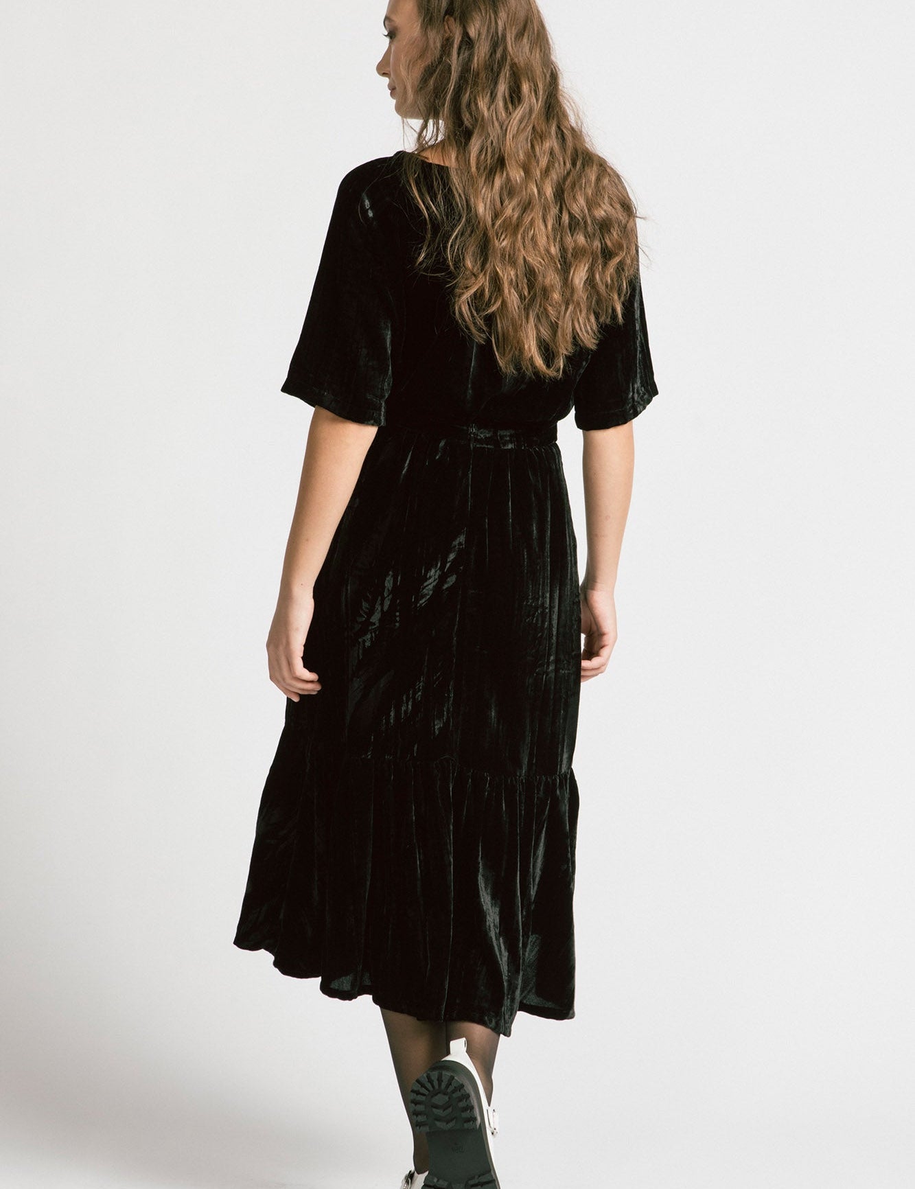 Allison Wonderland - Thorn Bird Velvet Skirt -