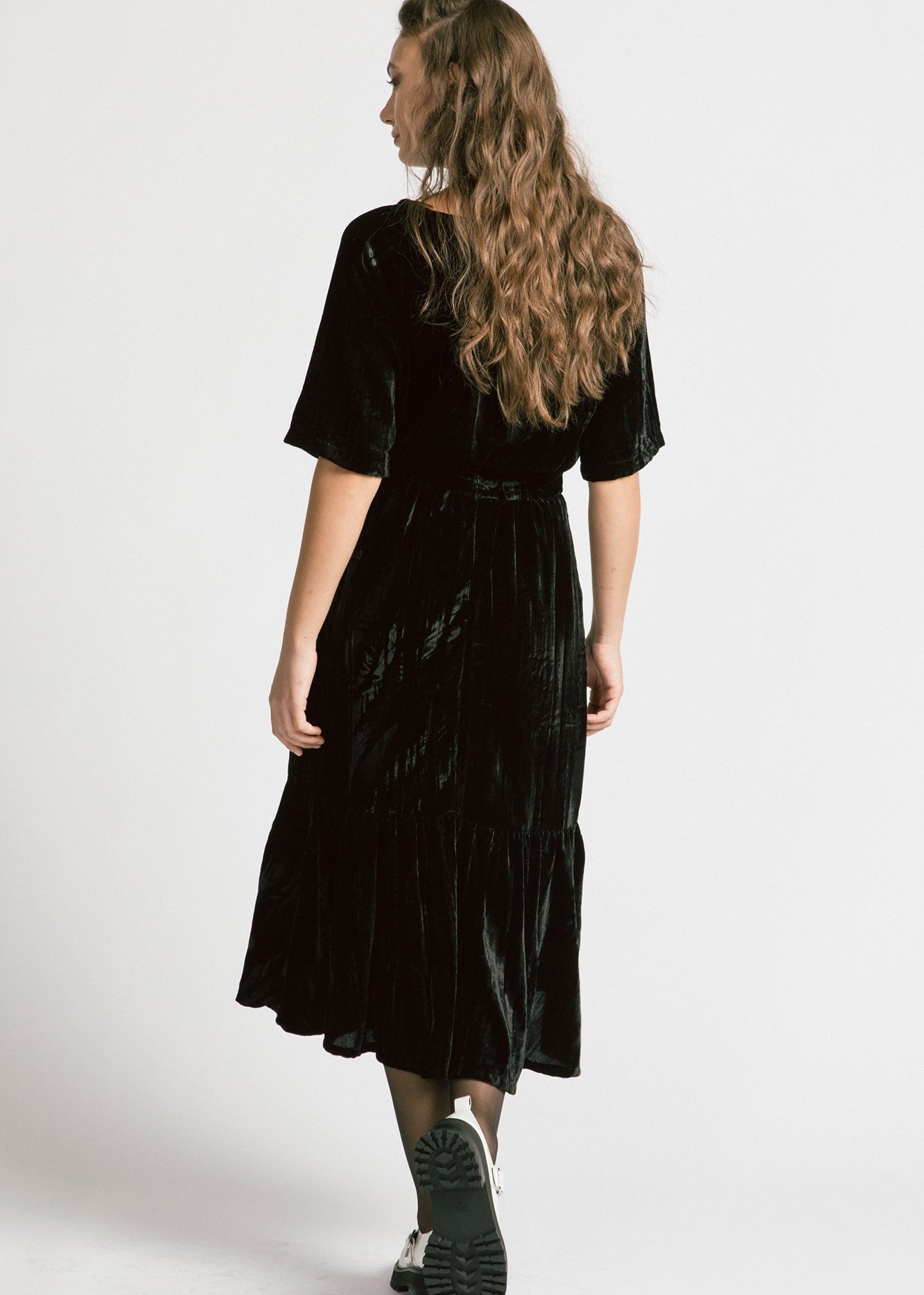 Allison Wonderland - Thorn Bird Velvet Skirt -