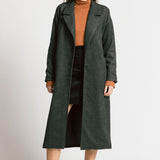 Allison Wonderland - Viscount Coat - Grey Twill