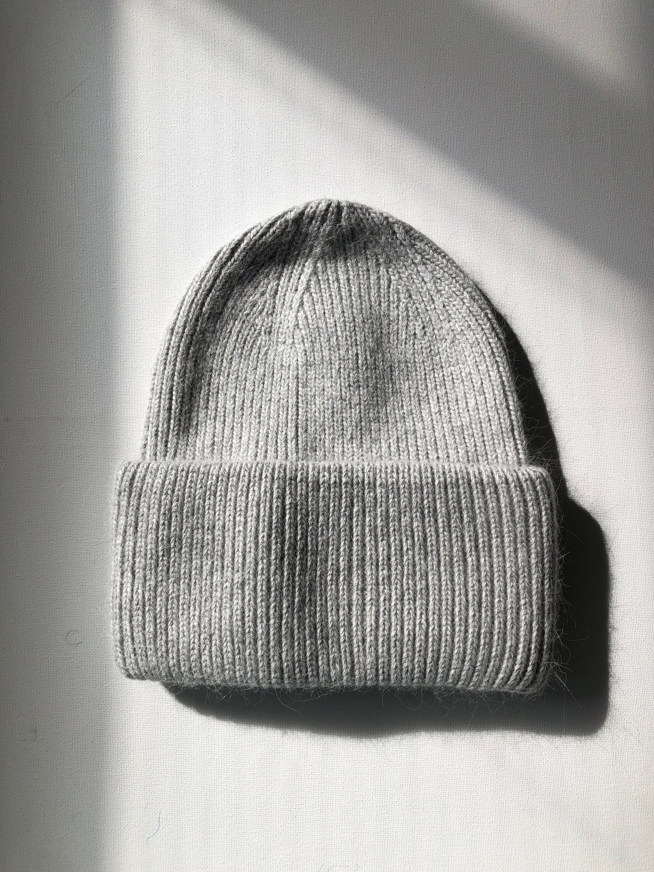 Billy Bamboo - Royal Angora Beanie – Light Grey -