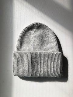 Billy Bamboo - Royal Angora Beanie – Light Grey -