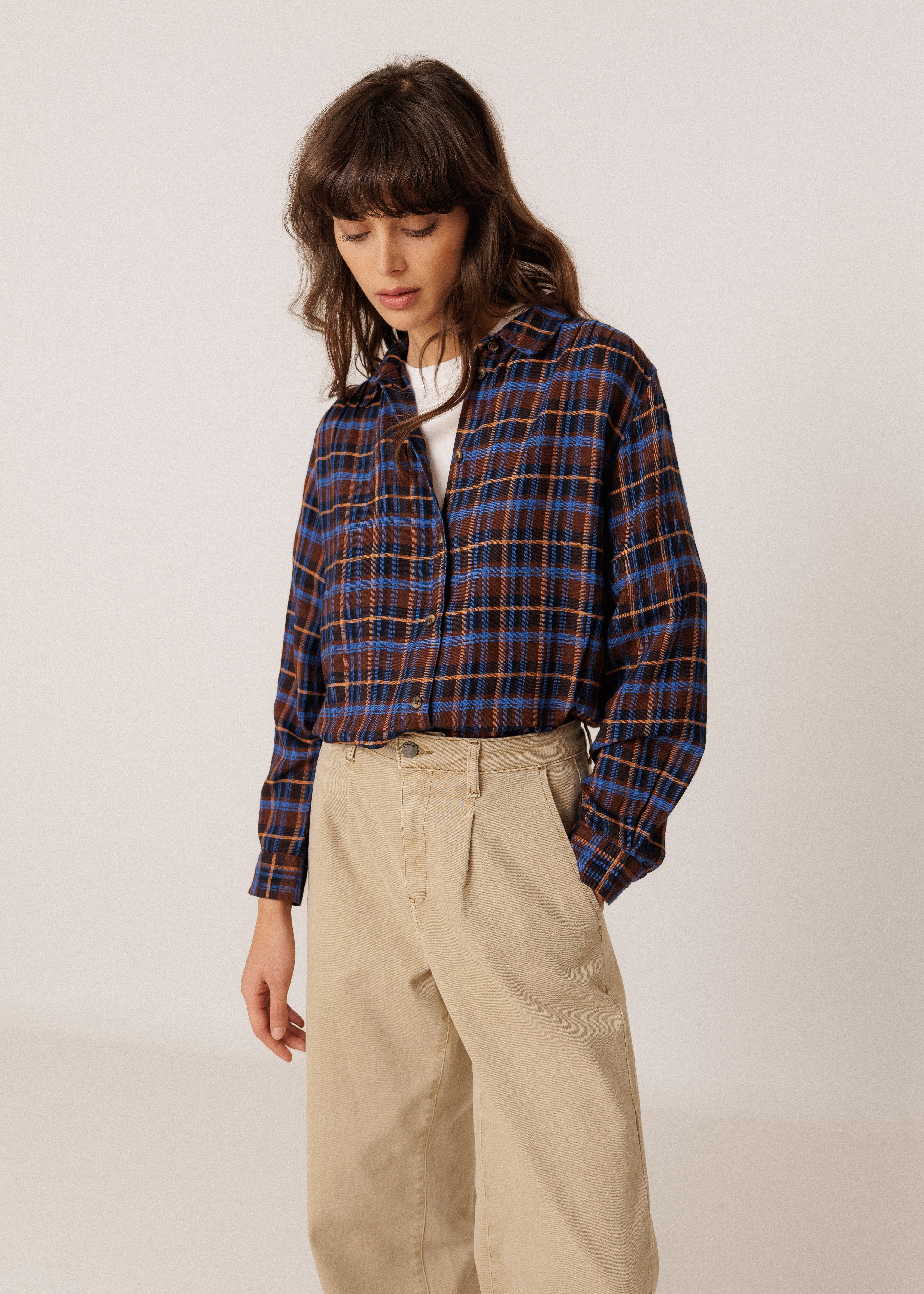 Indi & Cold - Indi&Cold Checkered Shirt -