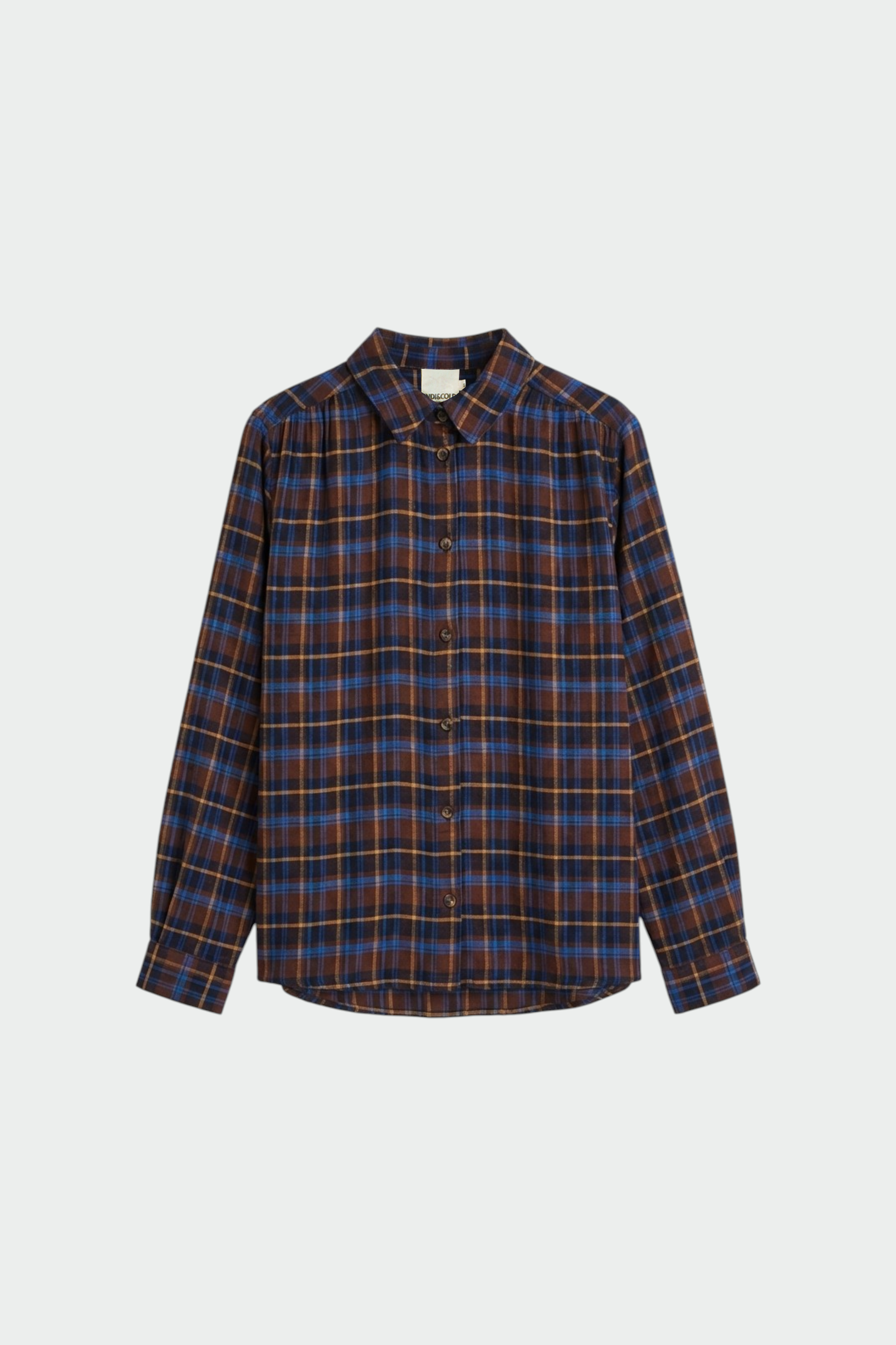 Indi & Cold - Checkered Shirt - Chocolate