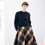 Chelsea Cropped Cable Knit
