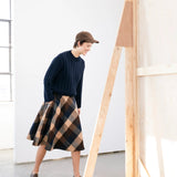Chelsea Cropped Cable Knit
