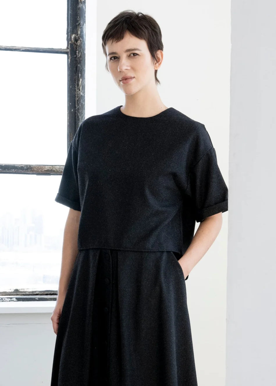 BODYBAG - Sussex Top - Charcoal