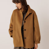 Wool Bomber Style Jacket