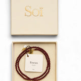 Soi - Luna Garnet Necklace -
