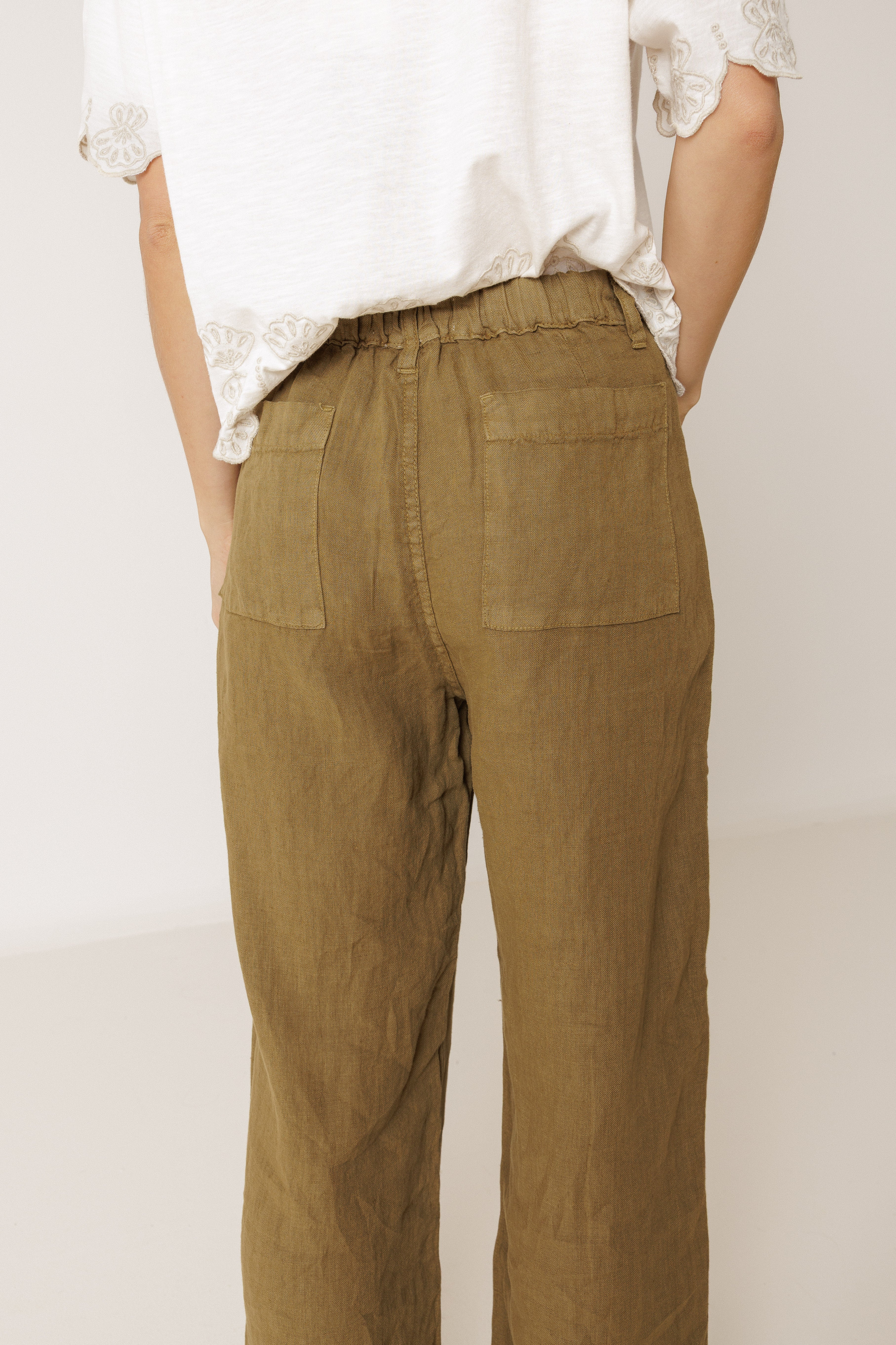Indi & Cold - Flowy Linen Pant -