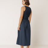 Indi & Cold - Combination Poplin Dress -
