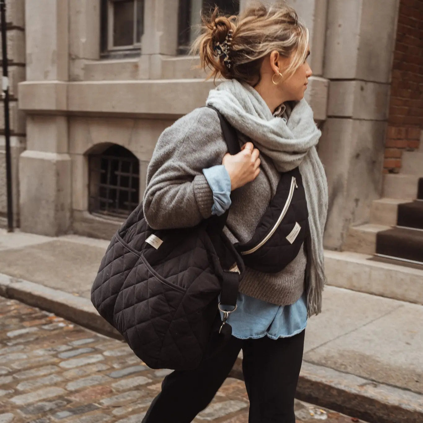 dans le sac - Diaper Bag – Black -