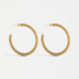 ELK - Kolle Hoop Earring - Champagne