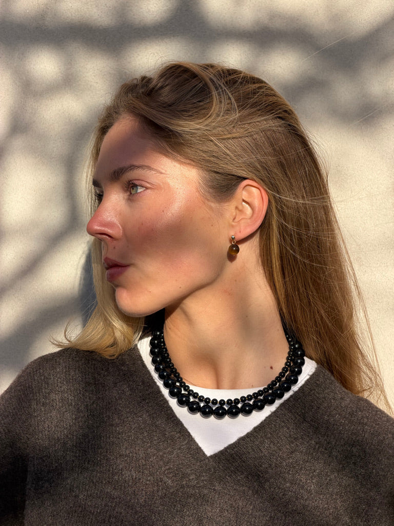 Soi - Hailey Black Onyx Necklace -