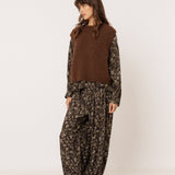 Indi & Cold - Boxy Vest With Mohair -